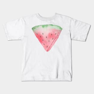 Watermelon watercolor Kids T-Shirt